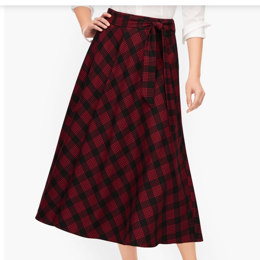 Black and red skirt